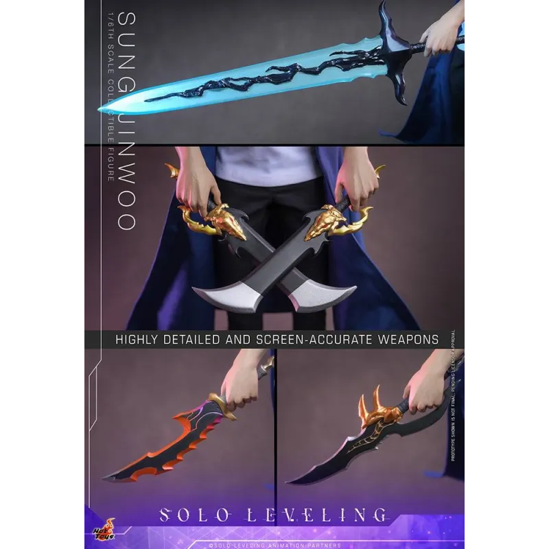 Solo Leveling Sung Jin-Woo Hot Toys - Figuras Coleccionables
