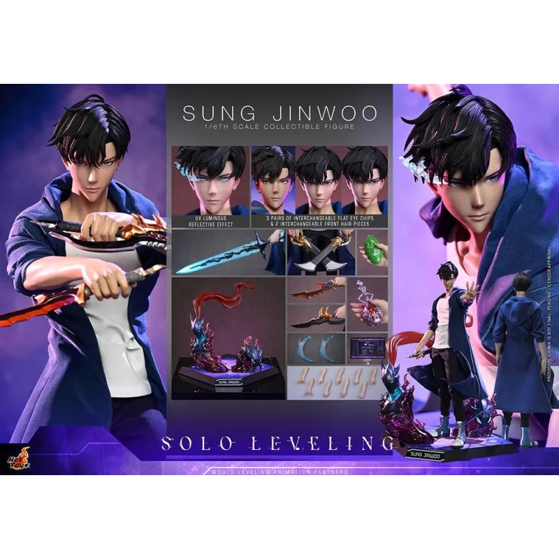 Solo Leveling Sung Jin-Woo Hot Toys - Figuras Coleccionables