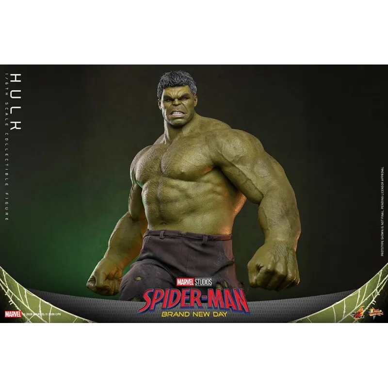 Spider-Man Nouveau Jour : Hulk Hot Toys - Collection Exclusive