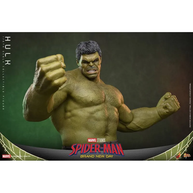 Spider-Man Nouveau Jour : Hulk Hot Toys - Collection Exclusive