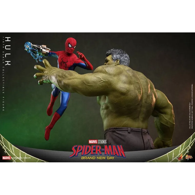 Spider-Man Nouveau Jour : Hulk Hot Toys - Collection Exclusive