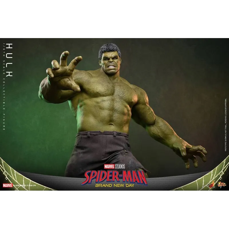 Spider-Man Nouveau Jour : Hulk Hot Toys - Collection Exclusive