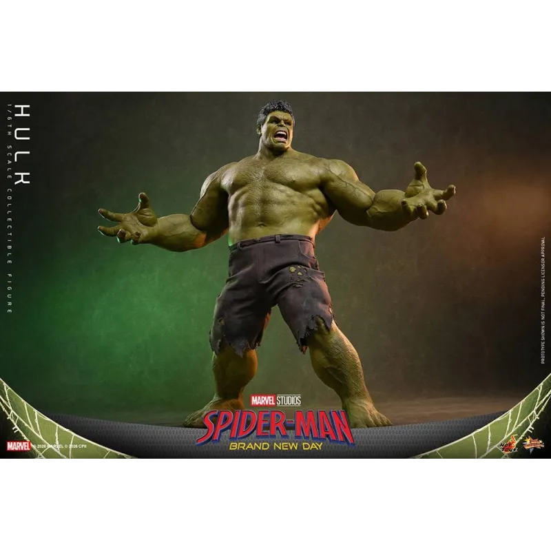 Spider-Man Nouveau Jour : Hulk Hot Toys - Collection Exclusive