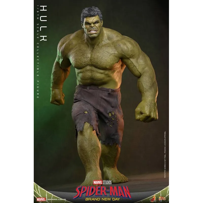 Spider-Man Nouveau Jour : Hulk Hot Toys - Collection Exclusive