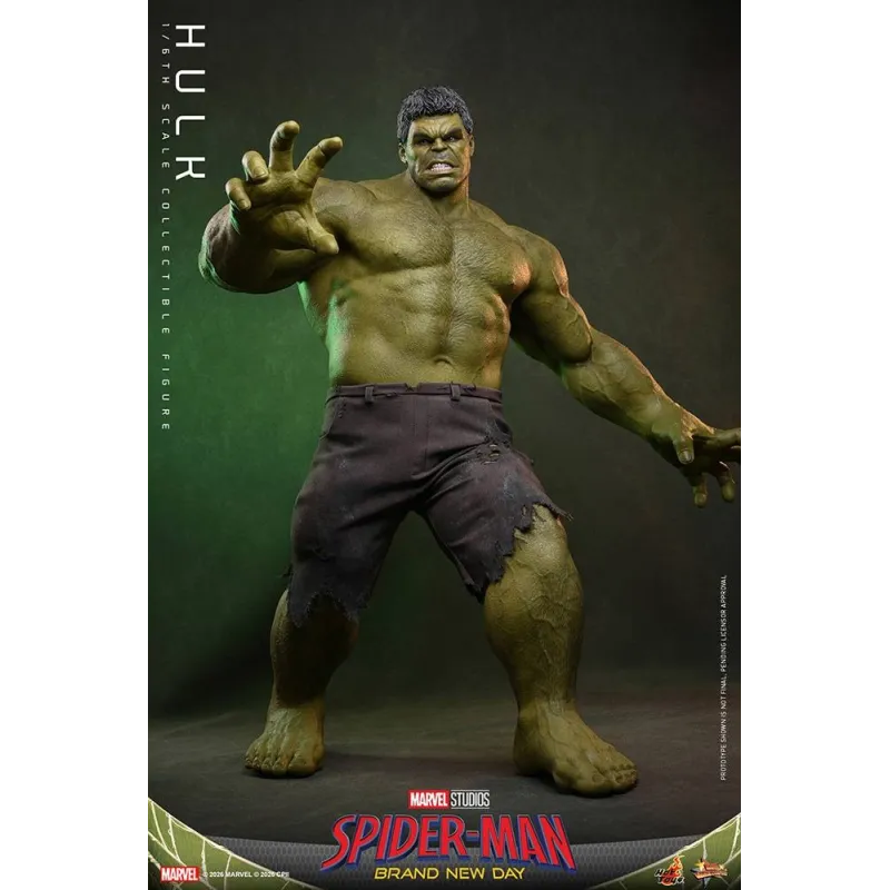 Spider-Man Nouveau Jour : Hulk Hot Toys - Collection Exclusive