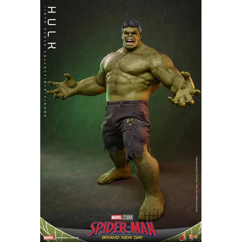 Spider-Man Nouveau Jour : Hulk Hot Toys - Collection Exclusive