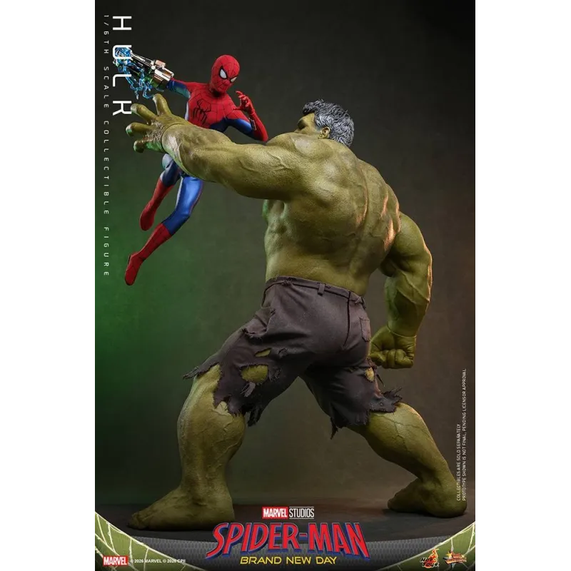 Spider-Man Nouveau Jour : Hulk Hot Toys - Collection Exclusive