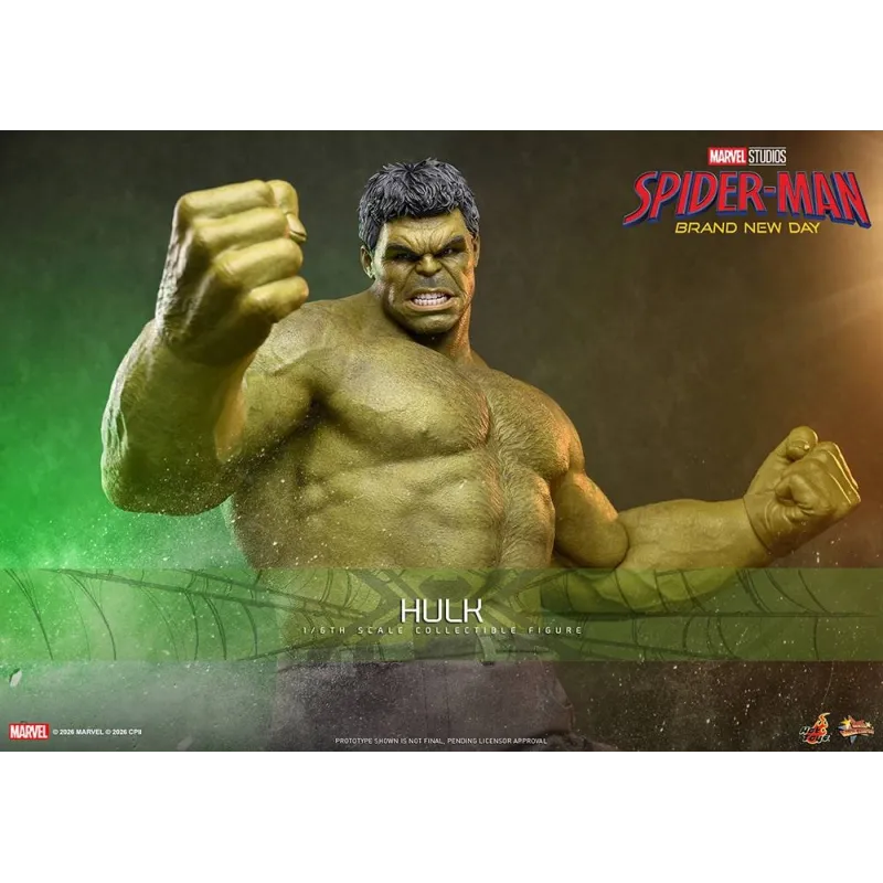Spider-Man Nouveau Jour : Hulk Hot Toys - Collection Exclusive