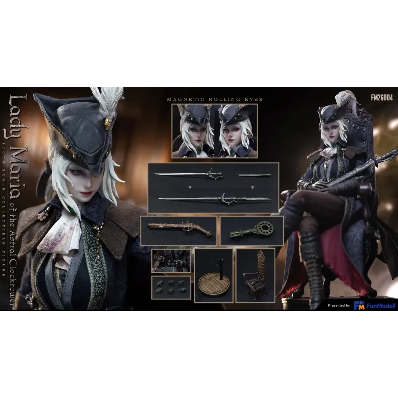 Bloodborne Lady Maria FunModell Studio - Figura Coleccionable