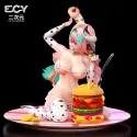 Conjunto de Novia Vaquera Valesa de ECY Studio - Estatua de Resina GK