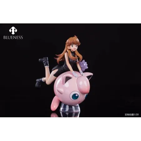 Pokémon Adventures Blue & Jigglypuff Statue Blueness Studio - Blueness