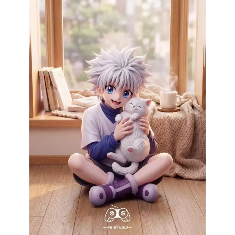 Hunter x Hunter Gon with Dog & Killua with Cat PG Studio