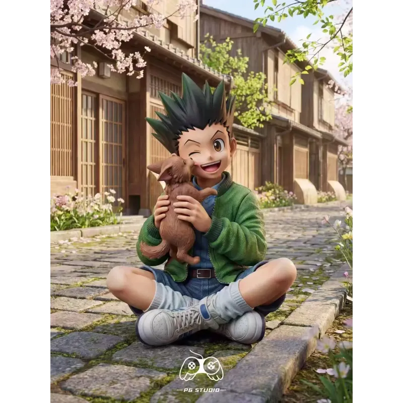 Hunter x Hunter Gon with Dog & Killua with Cat PG Studio