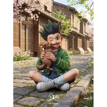 Hunter x Hunter Gon with Dog & Killua with Cat PG Studio