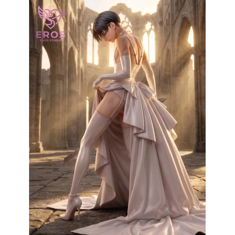 Attack on Titan Levi Eros Studio - Figura Coleccionable Única
