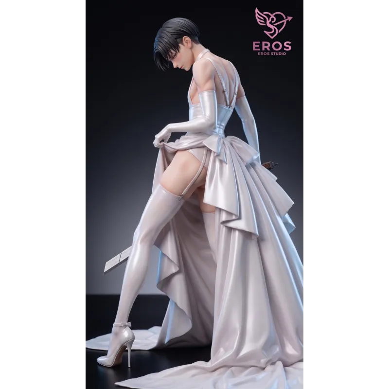 Attack on Titan Levi Eros Studio - Figura Coleccionable Única