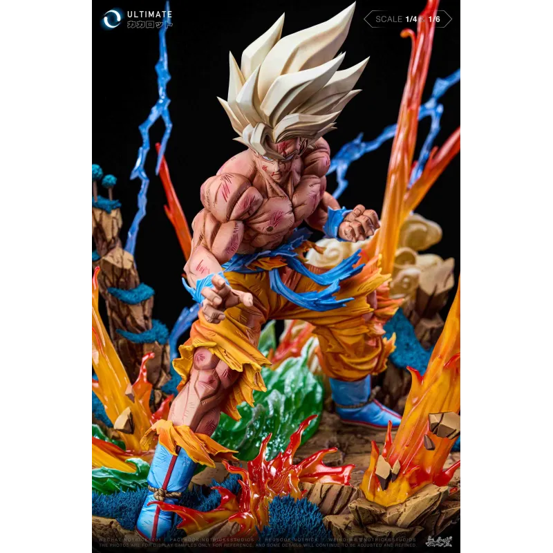 Dragon Ball Son Goku Super Saiyan Statue Notricks Studio - Buy Now!