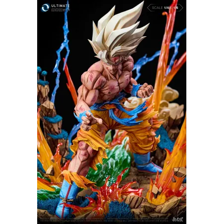 Dragon Ball Son Goku Super Saiyan Statue Notricks Studio - Buy Now!