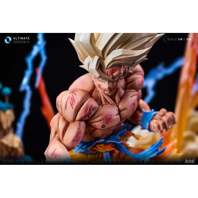 Dragon Ball Son Goku Super Saiyan Statue Notricks Studio - Buy Now!