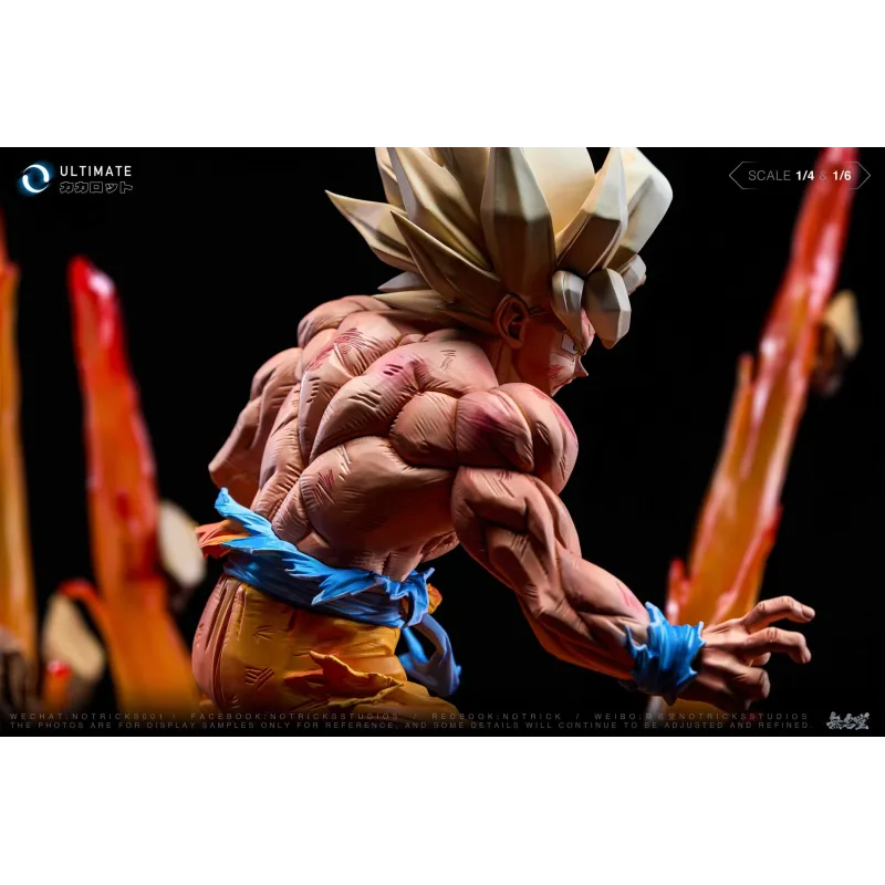 Dragon Ball Son Goku Super Saiyan Statue Notricks Studio - Buy Now!