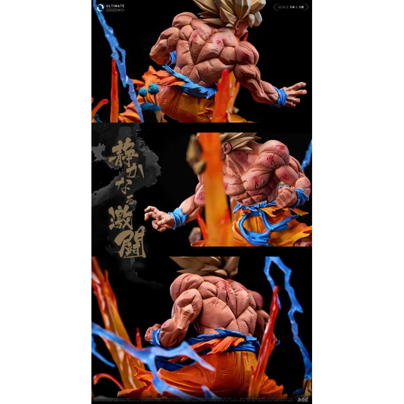 Dragon Ball Son Goku Super Saiyan Statue Notricks Studio - Buy Now!