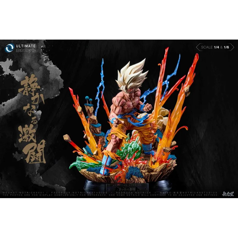 Dragon Ball Son Goku Super Saiyan Statue Notricks Studio - Buy Now!