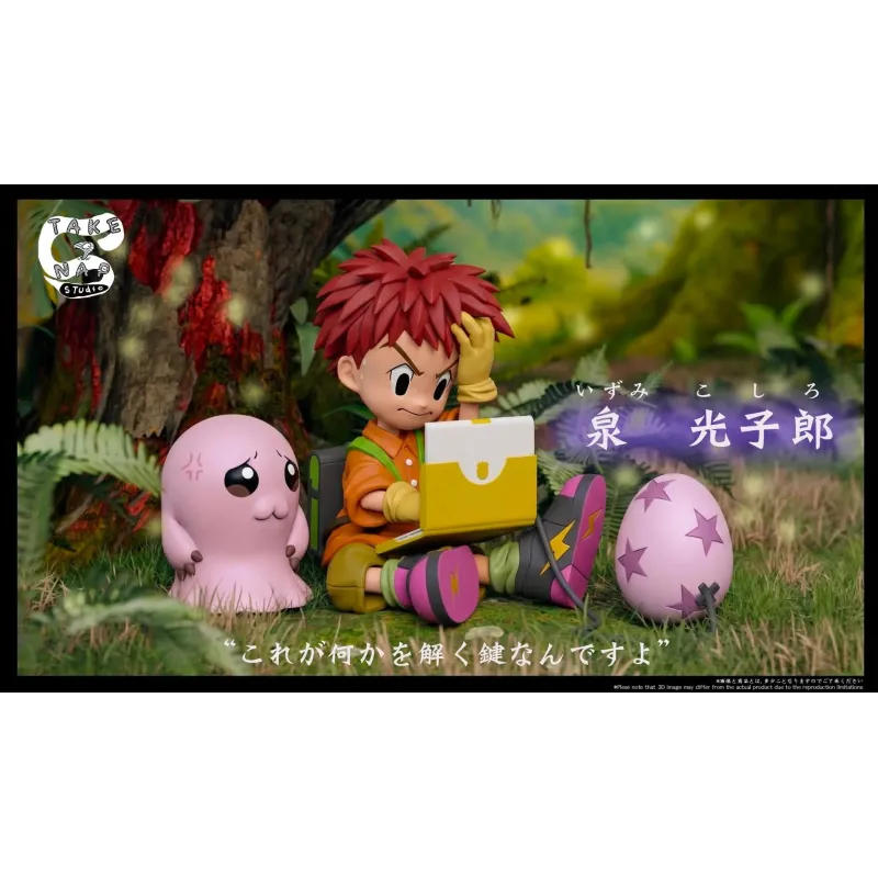 Digimon Tachikawa Mimi Izumi & Koushiro Take A Nap Studio