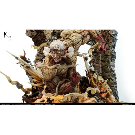 Attack on Titan Reiner Braun Estatua - K13 Studio