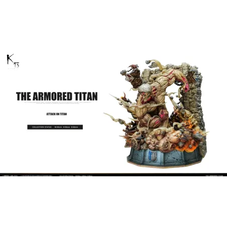 Attack on Titan Reiner Braun Estatua - K13 Studio