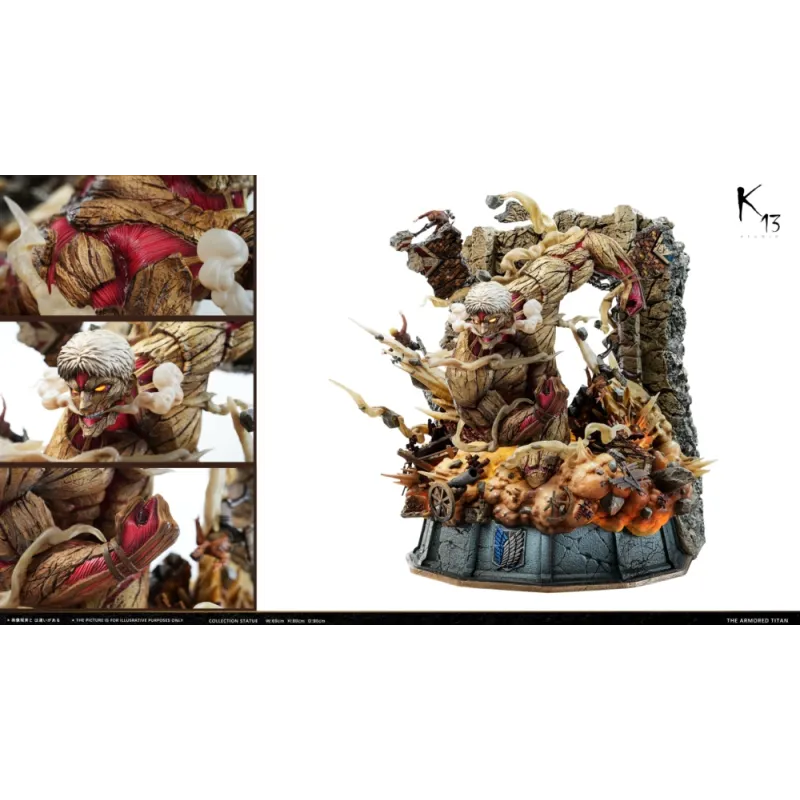 Attaque des Titans Reiner Braun Statue - K13 Studio