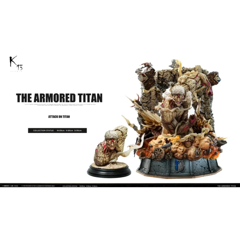 Attaque des Titans Reiner Braun Statue - K13 Studio