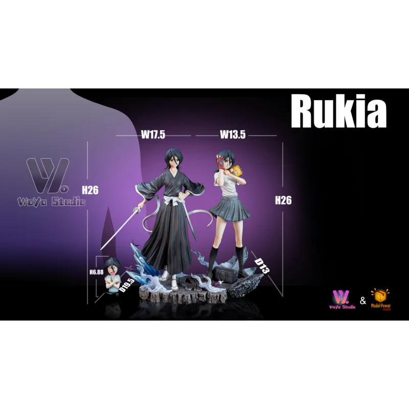 WoYo Rukia Kuchiki - Figura Coleccionable Model Power Studio