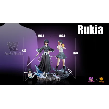 WoYo Rukia Kuchiki - Figura Coleccionable Model Power Studio