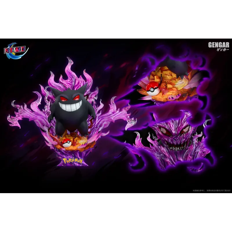 Ntwo Studio Gengar : Figurine Collectionnable de Pokémon