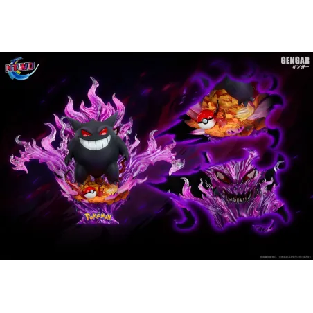 Ntwo Studio Gengar : Figurine Collectionnable de Pokémon