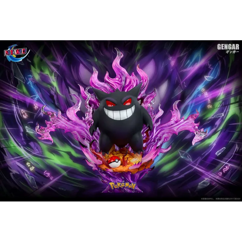Ntwo Studio Gengar : Figurine Collectionnable de Pokémon