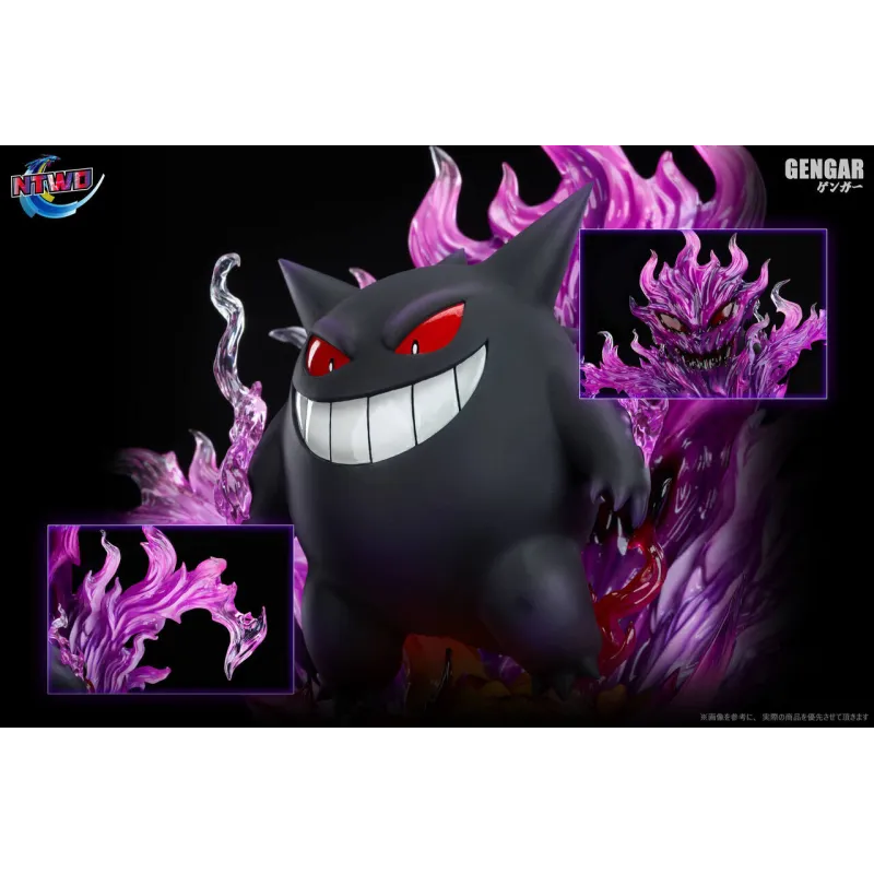 Ntwo Studio Gengar : Figurine Collectionnable de Pokémon