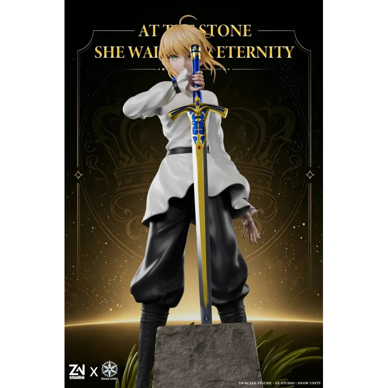 Serie Fate Artoria Pendragon Nieve - Unity Studio ZN Studio
