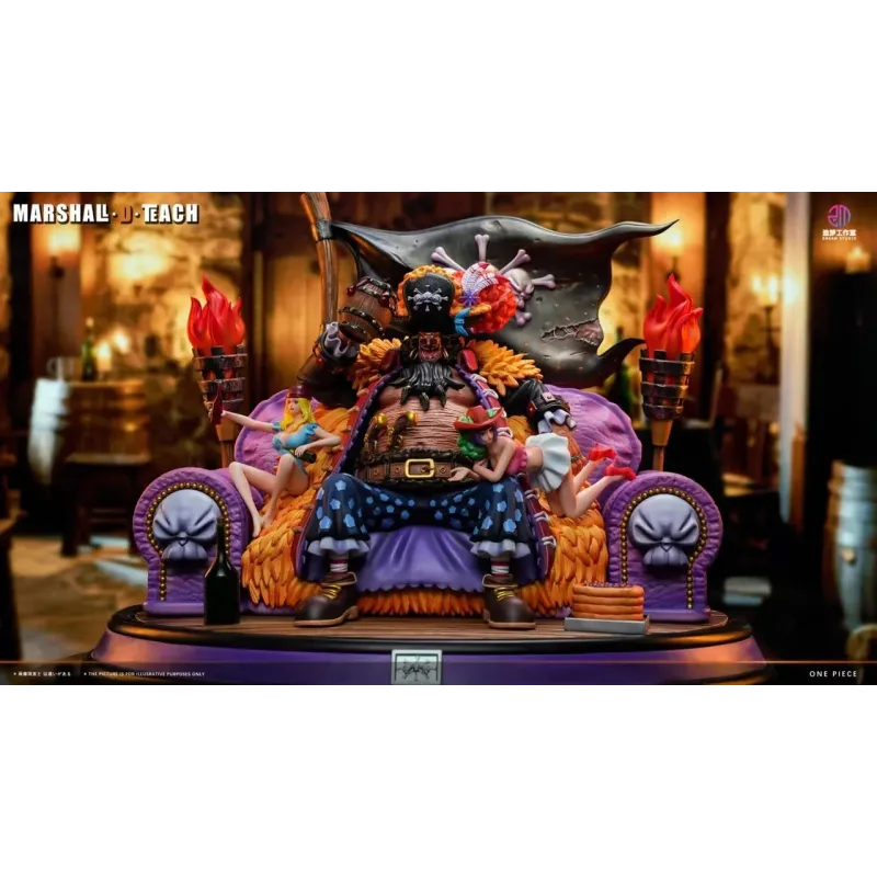 One Piece Blackbeard Marshall D Teach - Dream Studio Figura