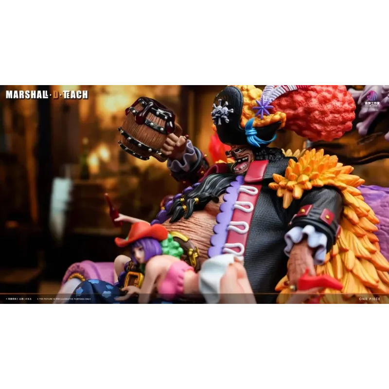 One Piece Blackbeard Marshall D Teach - Dream Studio Figura