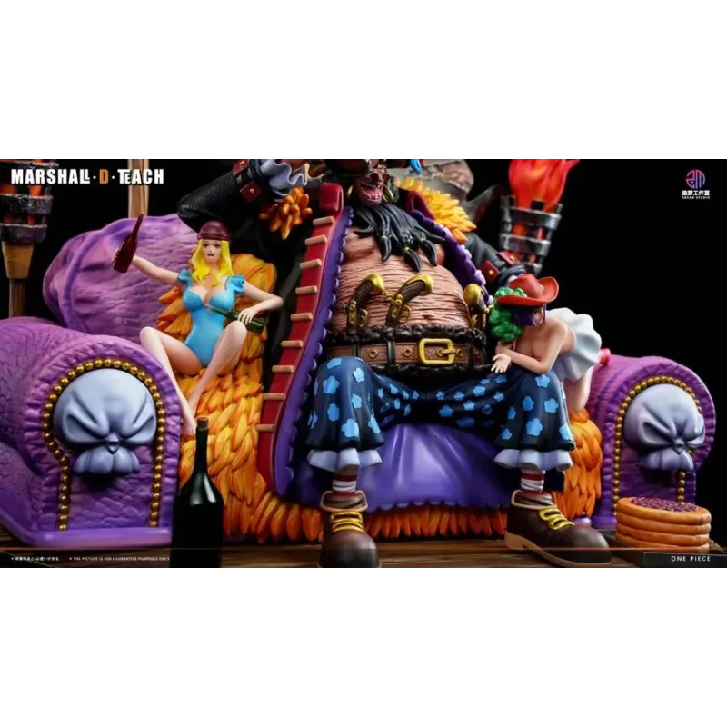 One Piece Blackbeard Marshall D Teach - Dream Studio Figura