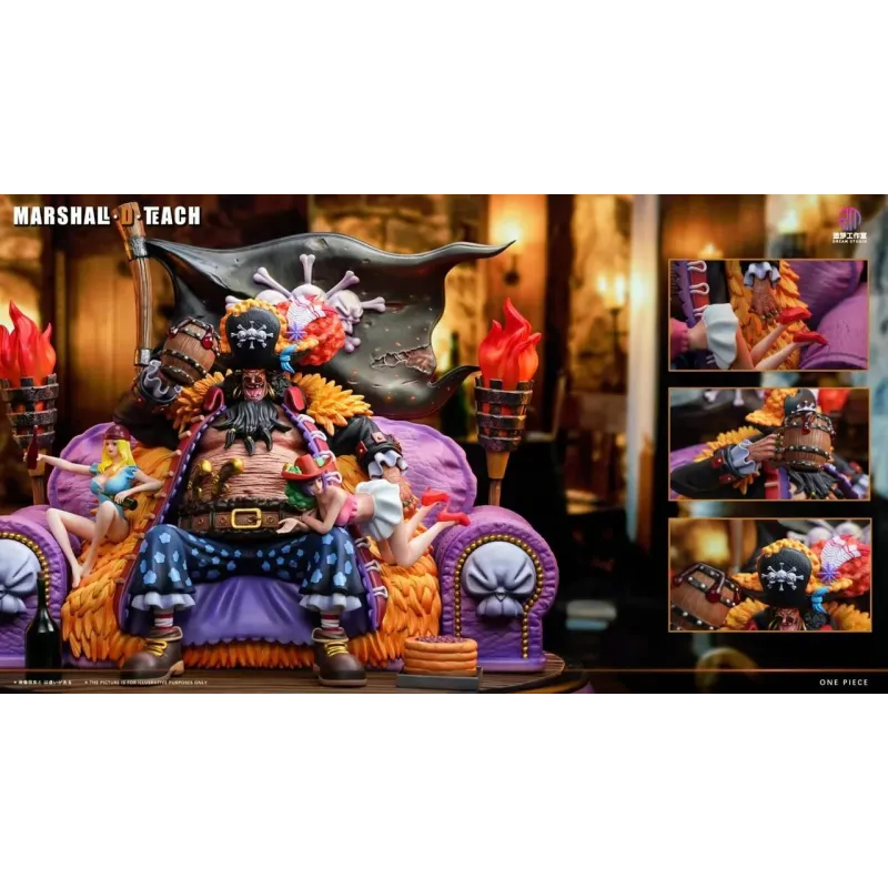 One Piece Blackbeard Marshall D Teach - Dream Studio Figura