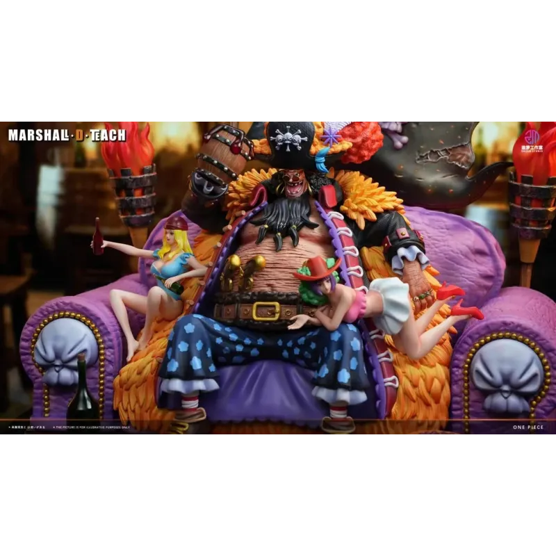 One Piece Blackbeard Marshall D Teach - Dream Studio Figura