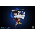 One Piece Luffy Baseball Dodgers V2 WCF YZ Studio