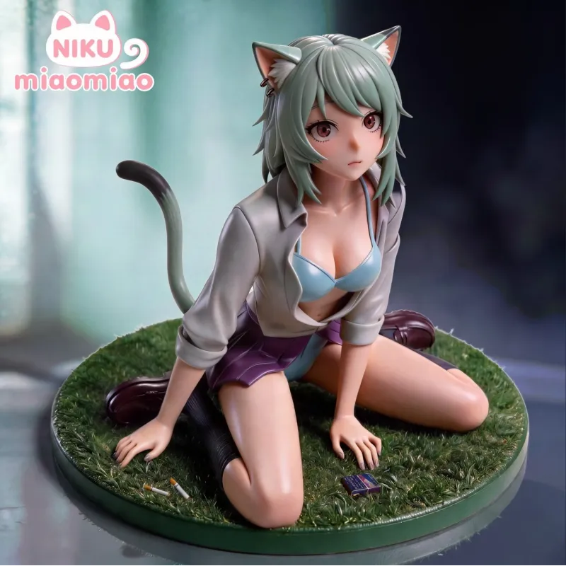 NIKU Studio Chainsmoker Cat Yani Neko - Estatua Ed. Limitada