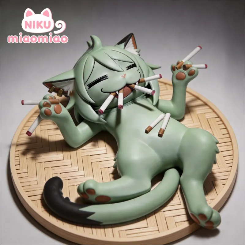 NIKU Studio Chainsmoker Cat Yani Neko - Estatua Ed. Limitada