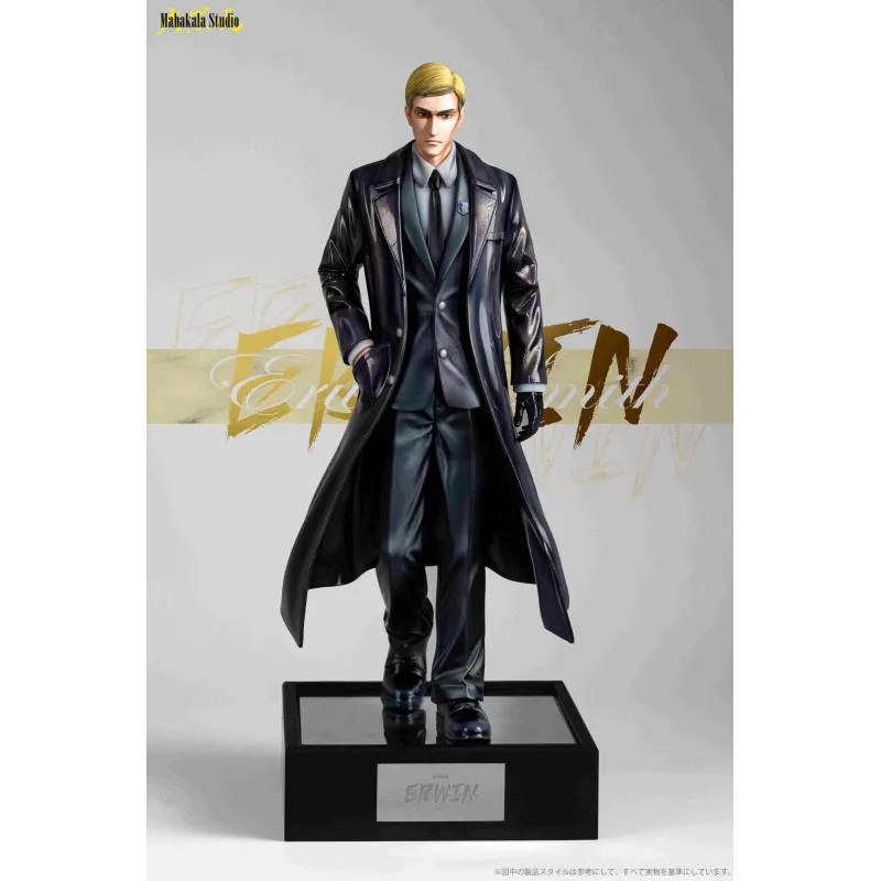 Attack on Titan Levi Ackerman & Erwin Smith - Mahakala Studio