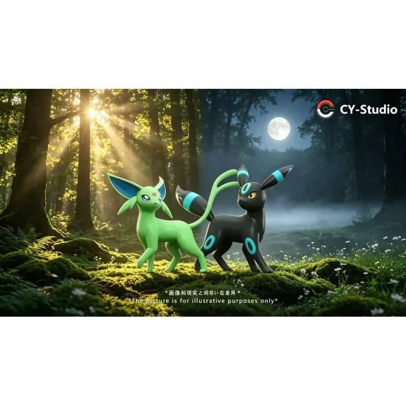Pokemon Umbreon & Espeon CY Studio