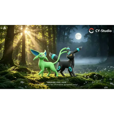 Pokemon Umbreon & Espeon CY Studio