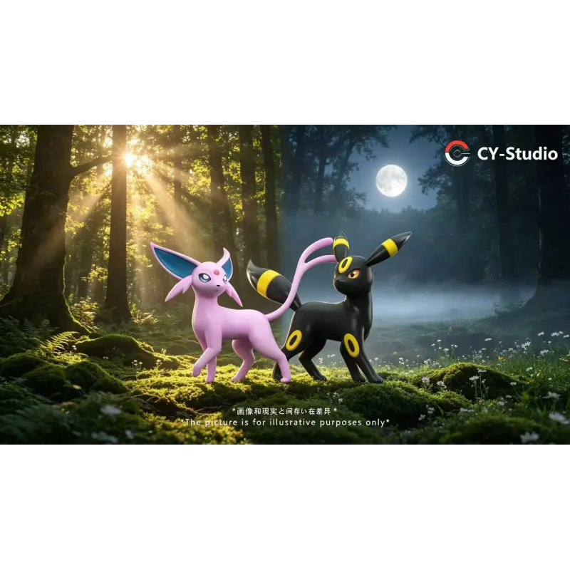 Pokemon Umbreon & Espeon CY Studio
